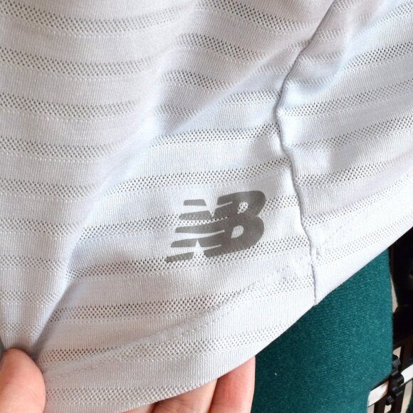 2/$20 NB Baby Blue Workout Tee - Picture 4 of 6